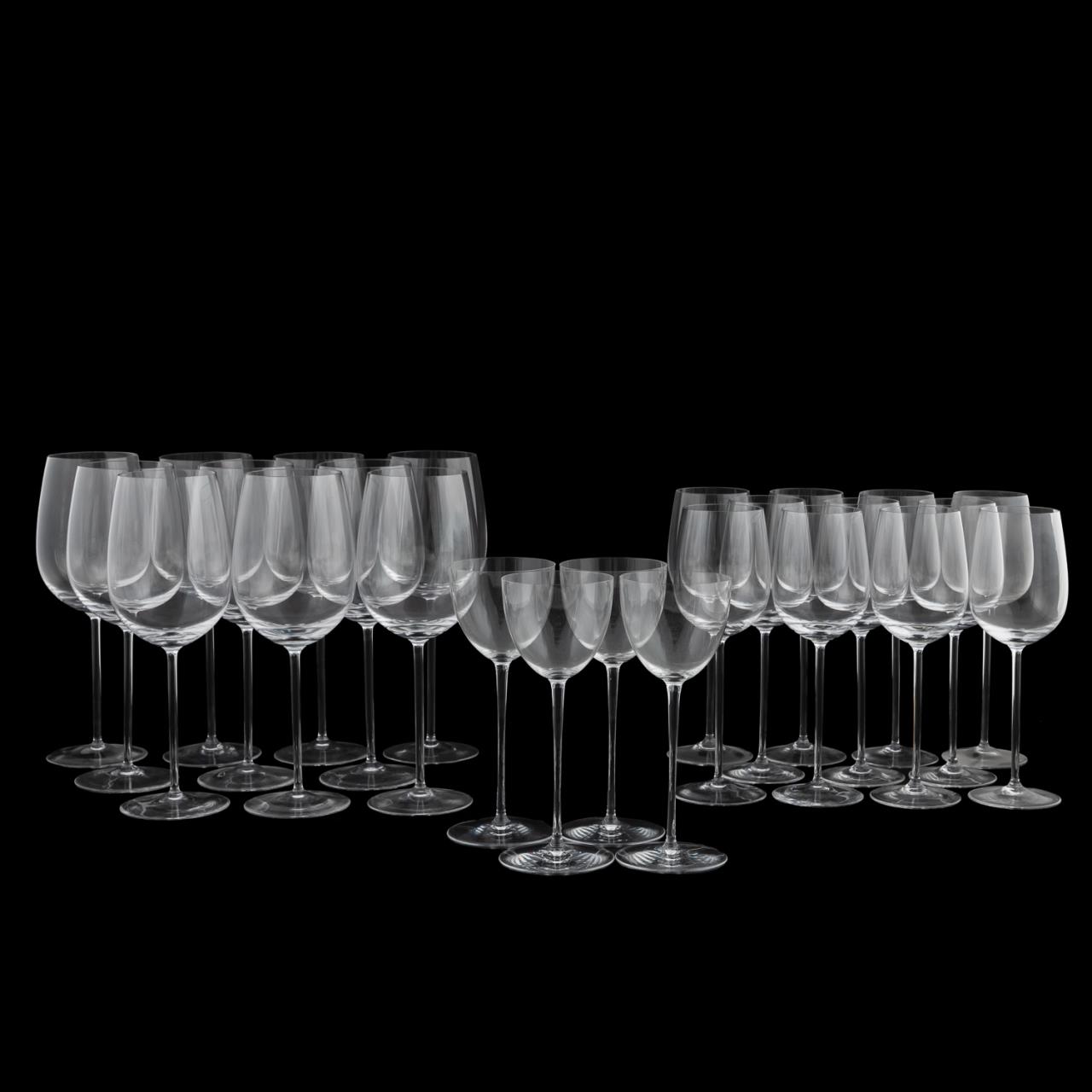 25PCS CRYSTAL STEMWARE INCLUDING 35c638