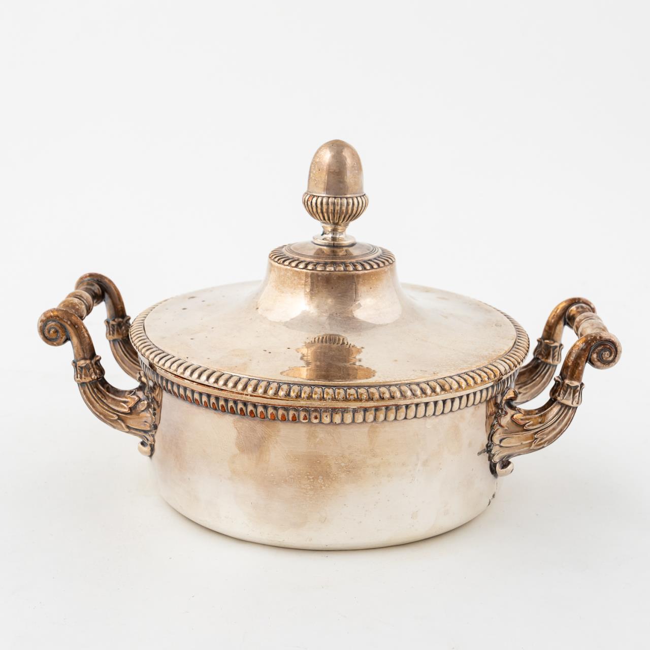 FRENCH 19TH C. SILVERPLATED VEGETABLE