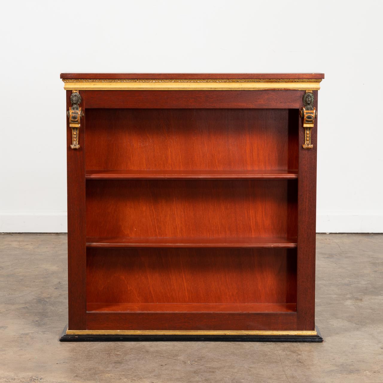 PARCEL GILT MAHOGANY BOOKCASE WITH 35c6b0