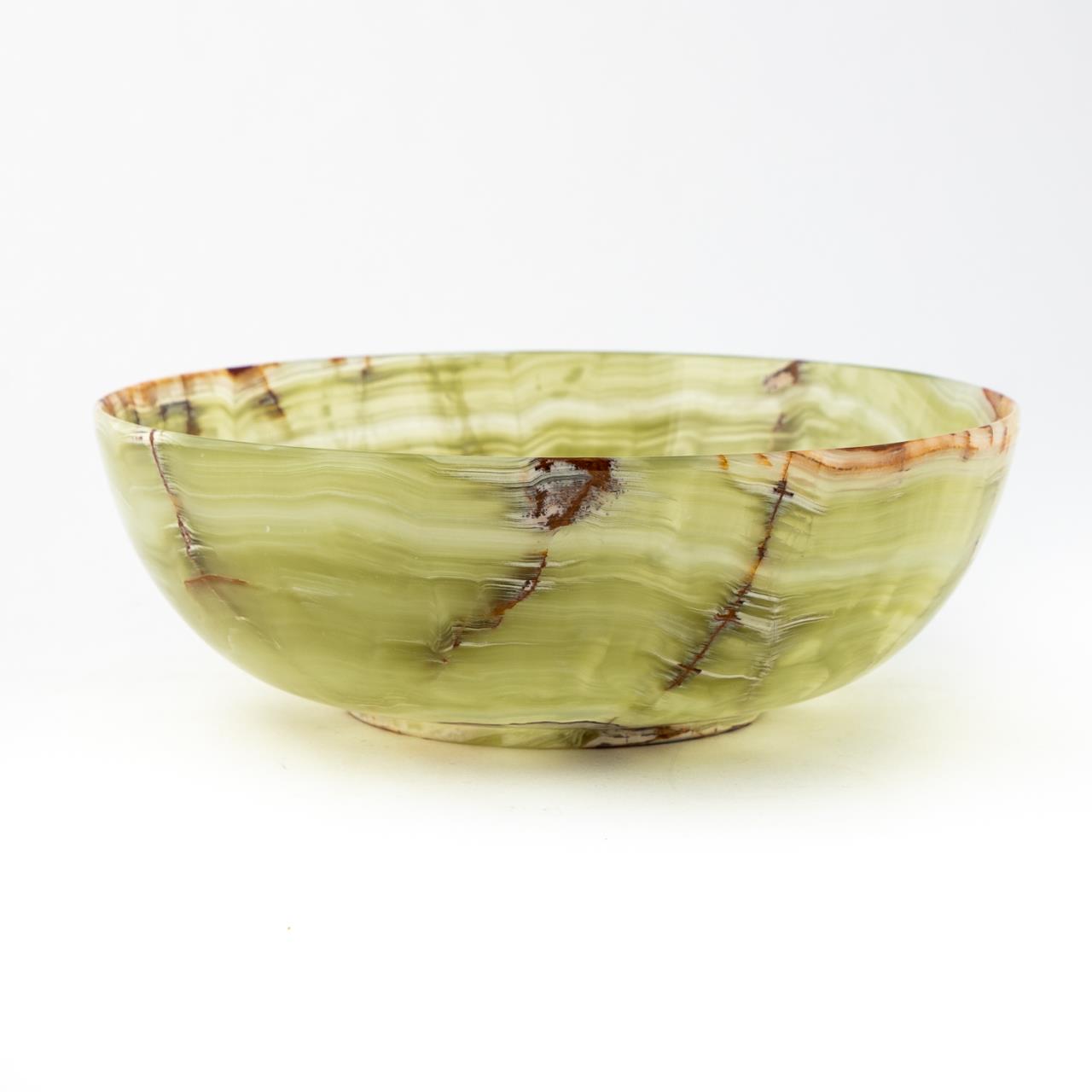 GREEN ONYX CENTER BOWL TWELVE 35c6f6