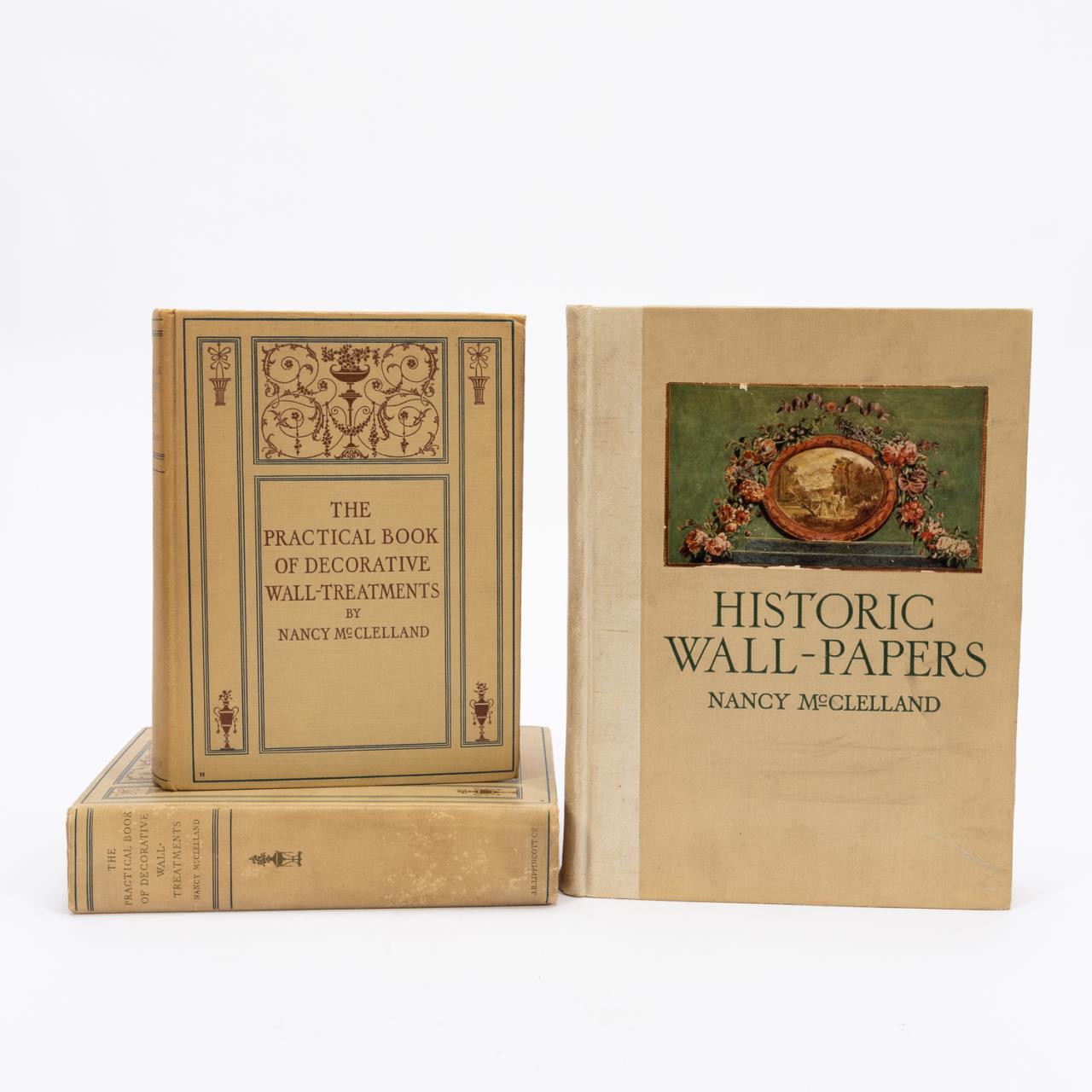 3 BOOKS BY NANCY MCCLELLAND ON WALLPAPER