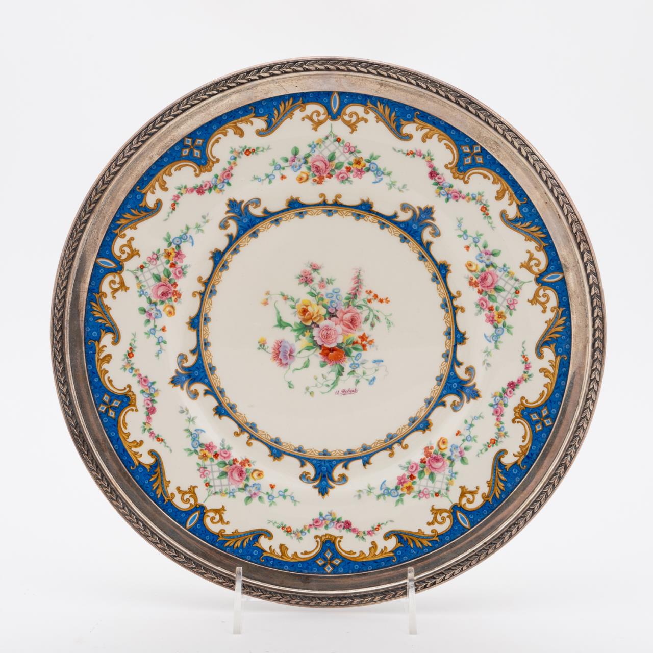 MYOTT STAFFORDSHIRE PORCELAIN PLATE,