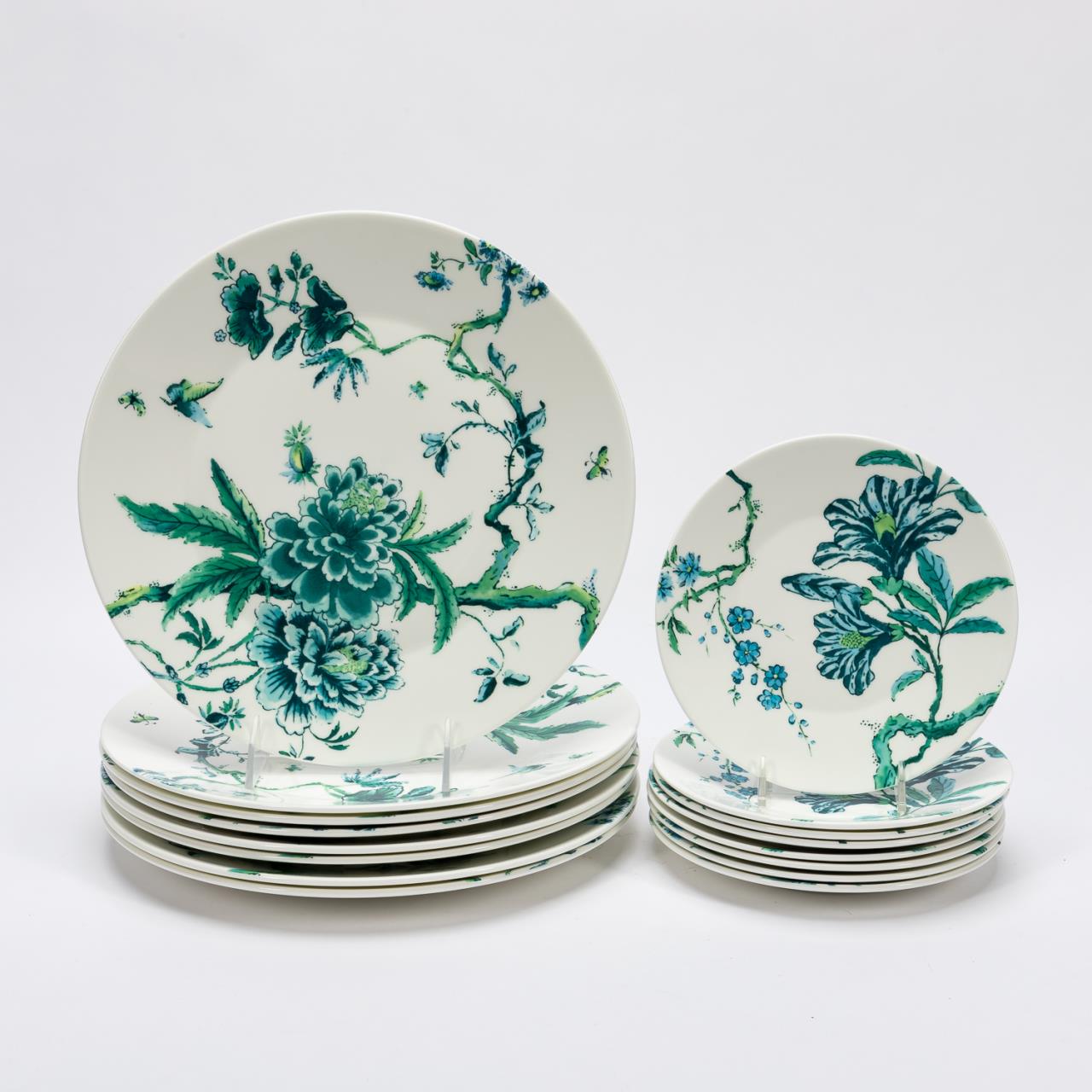 16 PCS, JASPER CONRAN WEDGWOOD CHINOISERIE