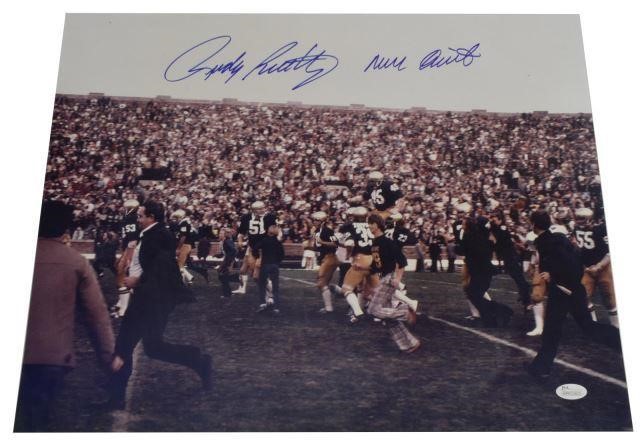 RUDY RUETTIGER NOTRE DAME SIGNED 35c83d