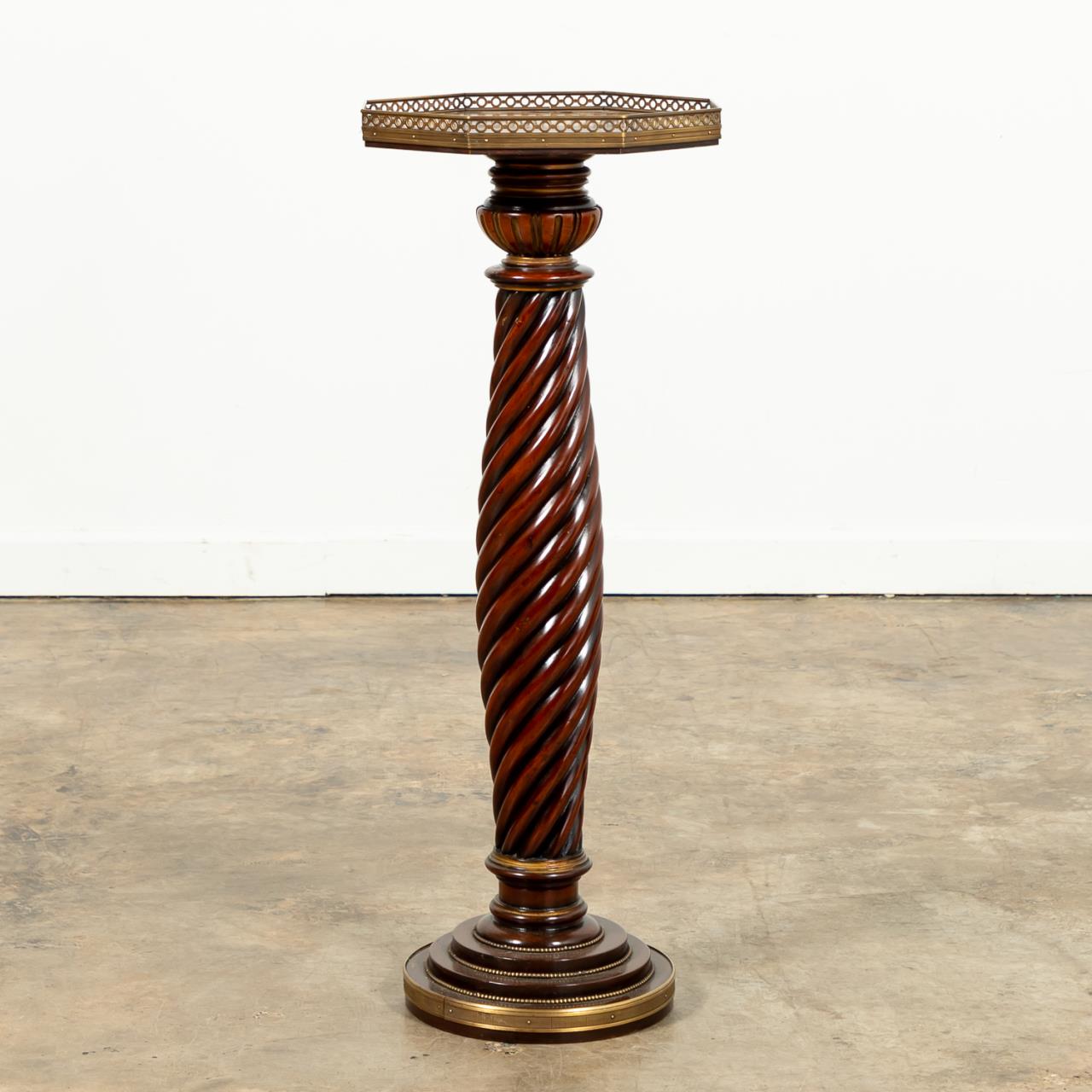 REGENCY STYLE ROSEWOOD SPIRAL FORM 35c856