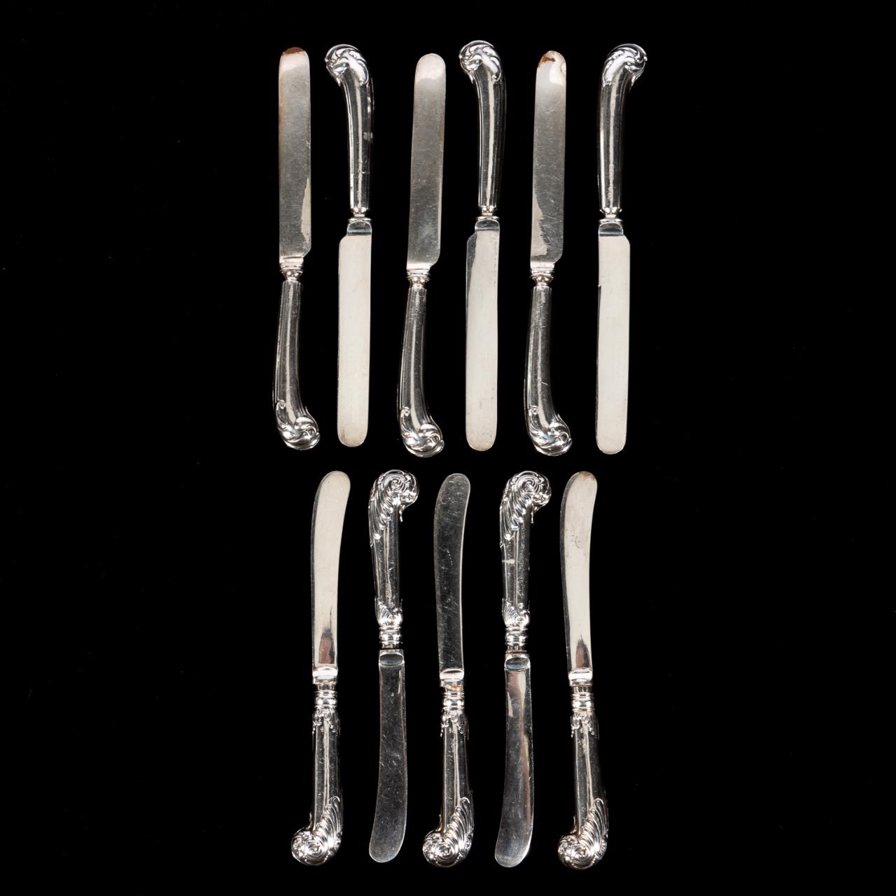 11 PCS ENGLISH STERLING HANDLED 35c8f2