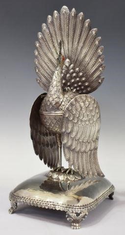 SPANISH COLONIAL STYLE SILVER BIRD-FORM