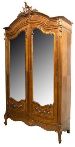FRENCH LOUIS XV STYLE MIRRORED 35cab9