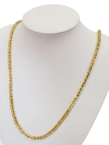 ESTATE 14KT YELLOW GOLD 30" CHAIN