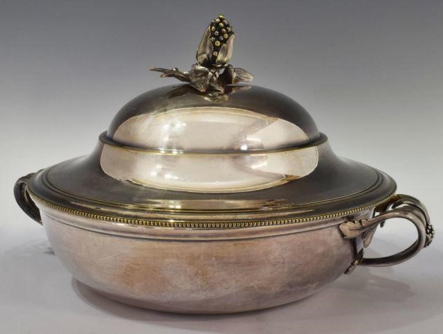 FRENCH CHRISTOFLE SILVER PLATE VEGETABLE