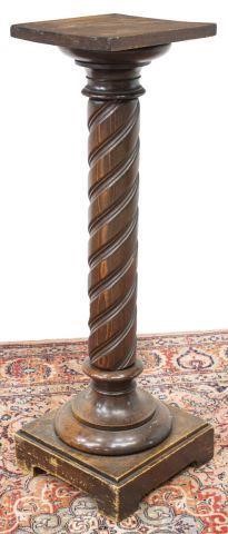 FRENCH COLUMN PEDESTAL STAND, 20TH