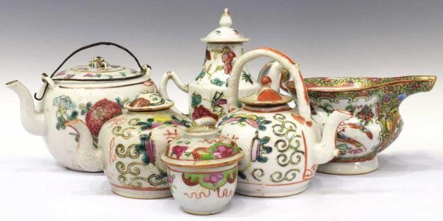  6 CHINESE FAMILLE ROSE PORCELAIN 35cc02