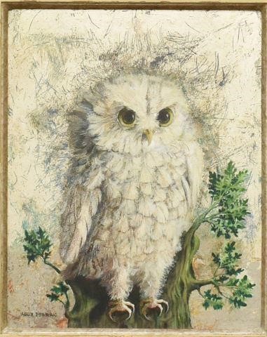 KELLY FEARING (1918-2011) OWL SILVER