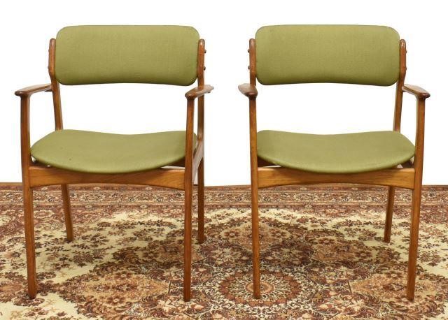 (2) DANISH MID-CENTURY MODERN TEAK