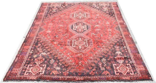 HAND TIED PERSIAN SHIRAZ RUG 9 7  35cd2d