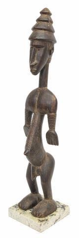 AFRICAN BAMBARA CARVED WOOD FIGURE  35cd92