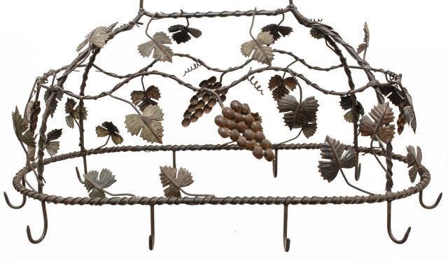 DECORATIVE POT HANGER GRAPE LEAVES 35cd9c