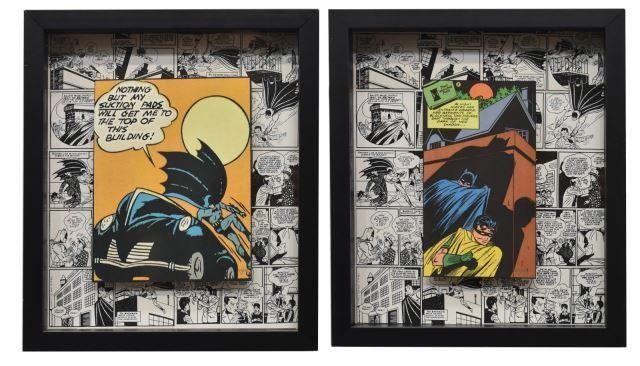 2) WARNER BROS BATMAN COMIC LIMITED-EDITION