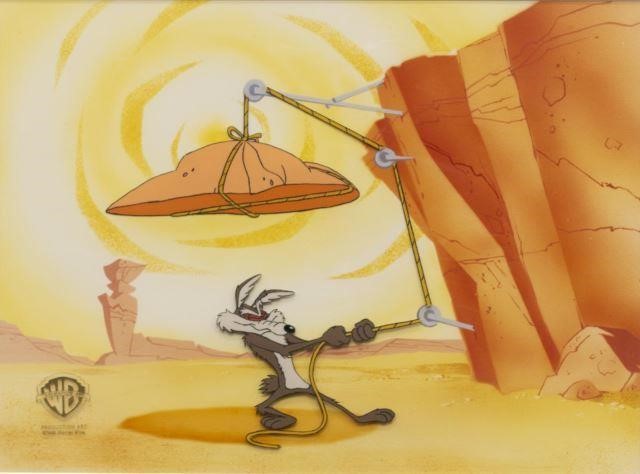 LOONEY TUNES COYOTE ORIGINAL PRODUCTION 35ce72