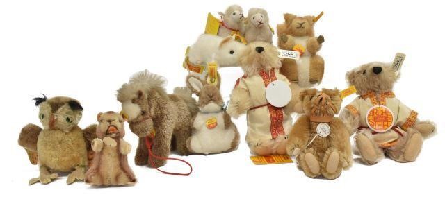  11 COLLECTION OF STEIFF MINIATURE 35ce89