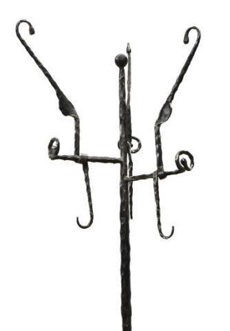 ITALIAN WROUGHT IRON HALL TREEItalian 35ce96