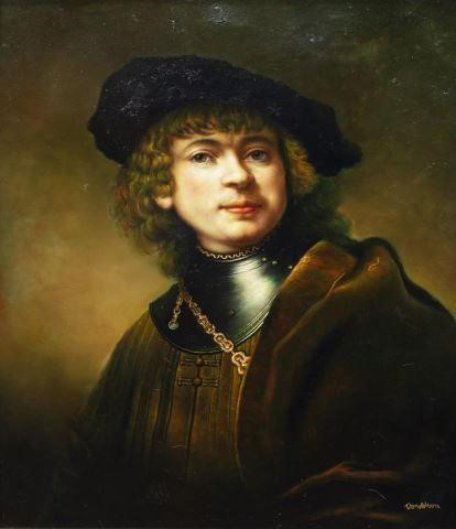 SELF-PORTRAIT AS A YOUNG MAN AFTER