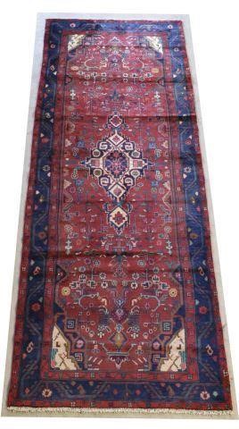 HAND TIED PERSIAN HAMADAN RUNNER  35cf42