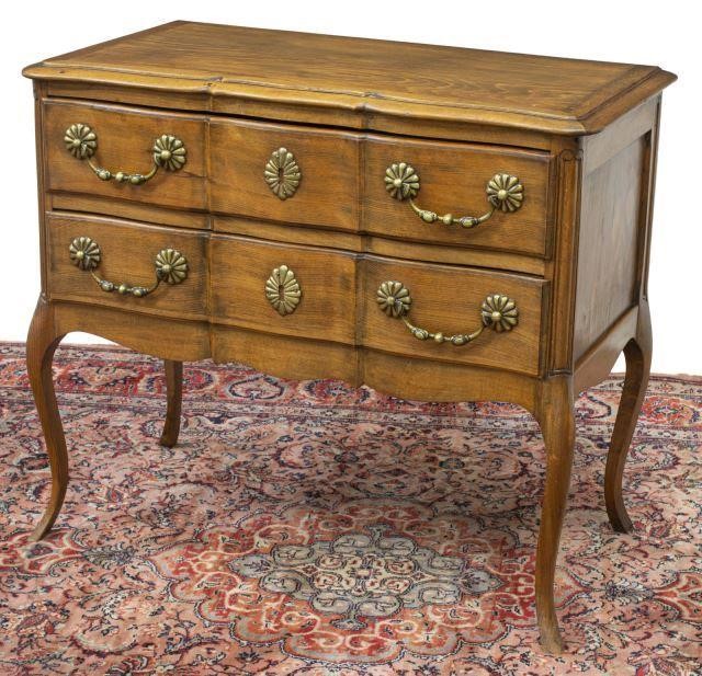 FRENCH LOUIS XV STYLE TWO DRAWER 35cf4d