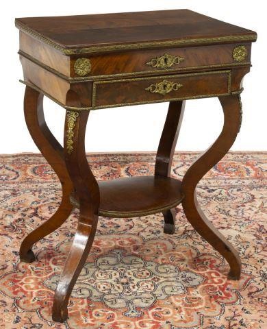 FRENCH CHARLES X MAHOGANY TRAVAILLEUSEFrench 35cf54