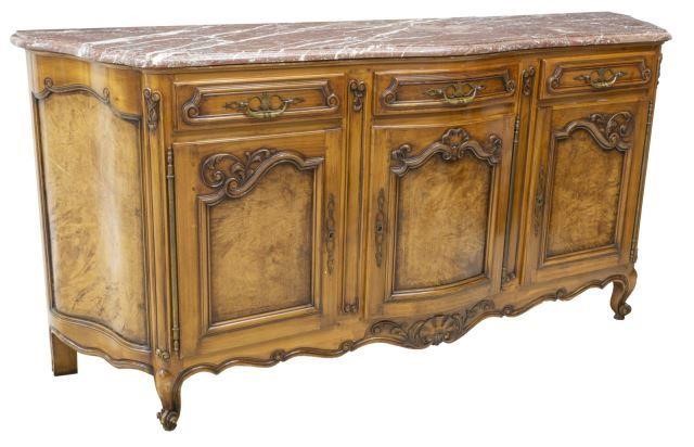 FRENCH LOUIS XV STYLE MARBLE TOP 35cfb6