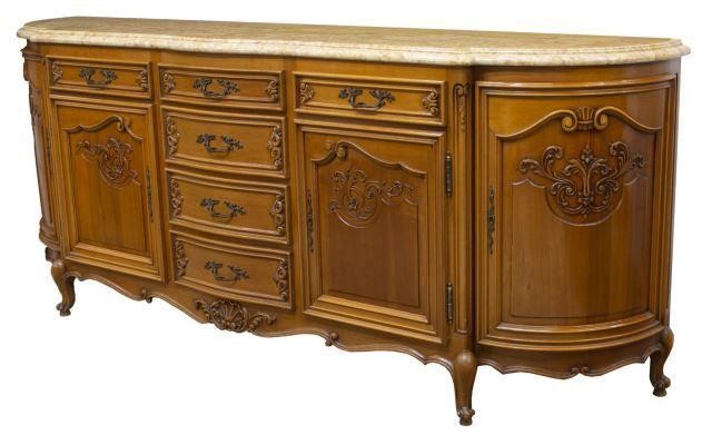 FRENCH LOUIS XV STYLE MARBLE TOP 35cfb7