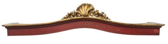 LOUIS XV STYLE PARCEL GILT RED 35cfe3