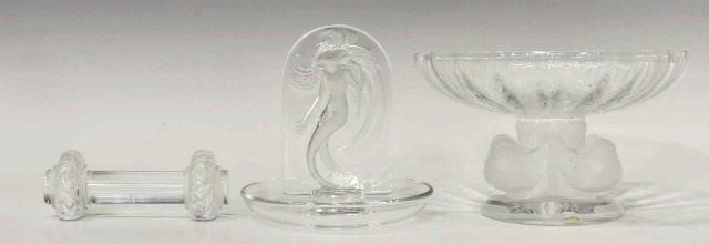  3 LALIQUE COUPE NAIADE PIN 35cfee