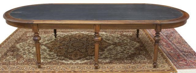 LARGE FRENCH LOUIS XVI STYLE WALNUT 35d00a