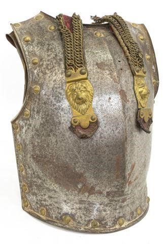 CONTINENTAL CUIRASSIER ARMOR STEEL BREAST