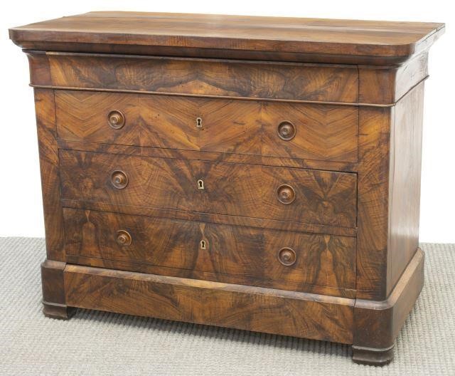 FRENCH LOUIS PHILIPPE PERIOD FIVE DRAWER 35d134