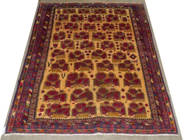 HAND TIED PERSIAN SHERIVAN RUG  35d1e8