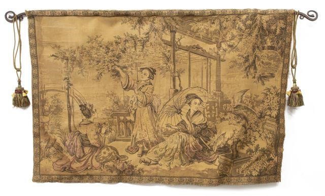 MACHINE-WOVEN JACQUARD TAPESTRY