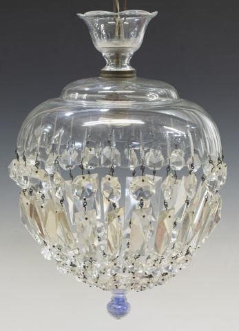 CONTINENTAL ONE LIGHT CRYSTAL DOME 35d264