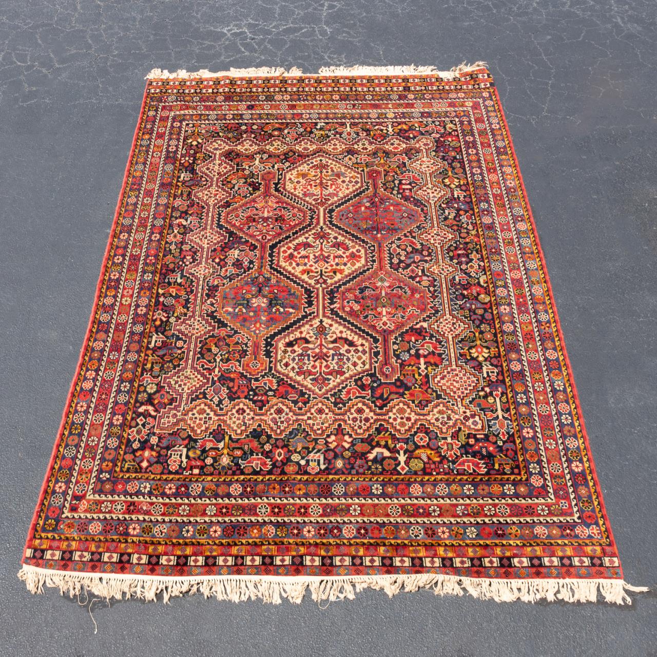 HAND KNOTTED PERSIAN KAHMSEH DESIGN 35d367