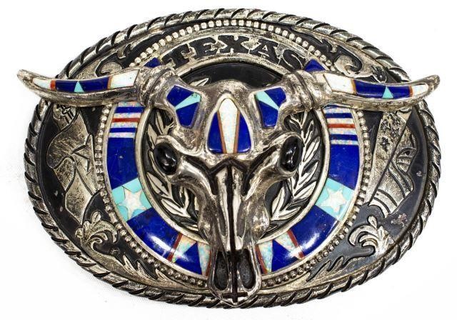 RAY BEGAY STERLING TEXAS LONGHORN BELT