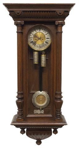 GERMAN LENZKIRCH OAK CASED REGULATOR 35d41a