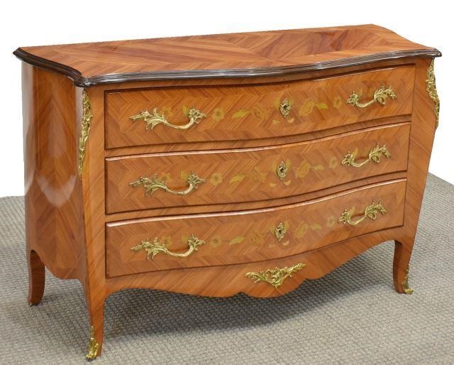 FRENCH LOUIS XV STYLE MARQUETRY 35d47f