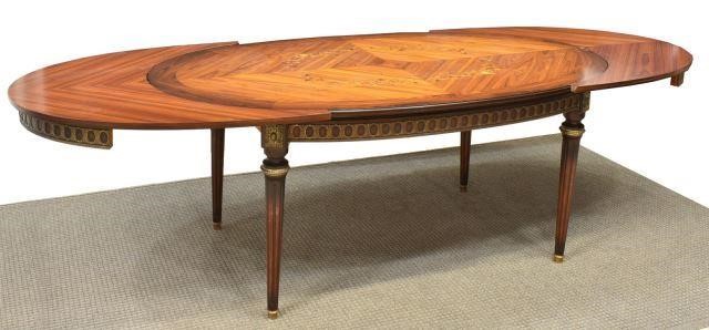 FRENCH LOUIS XVI STYLE MAHOGANY