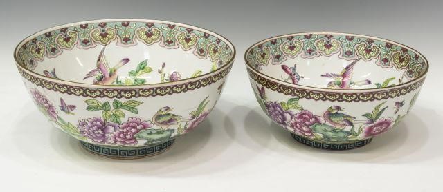  2 CHINESE FAMILLE ROSE PORCELAIN 35d62a