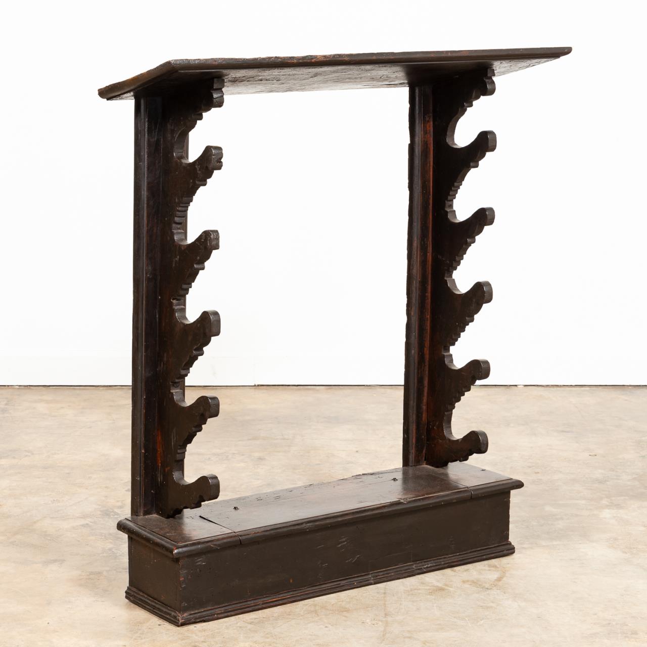 17TH/18TH C. ITALIAN BAROQUE WALNUT