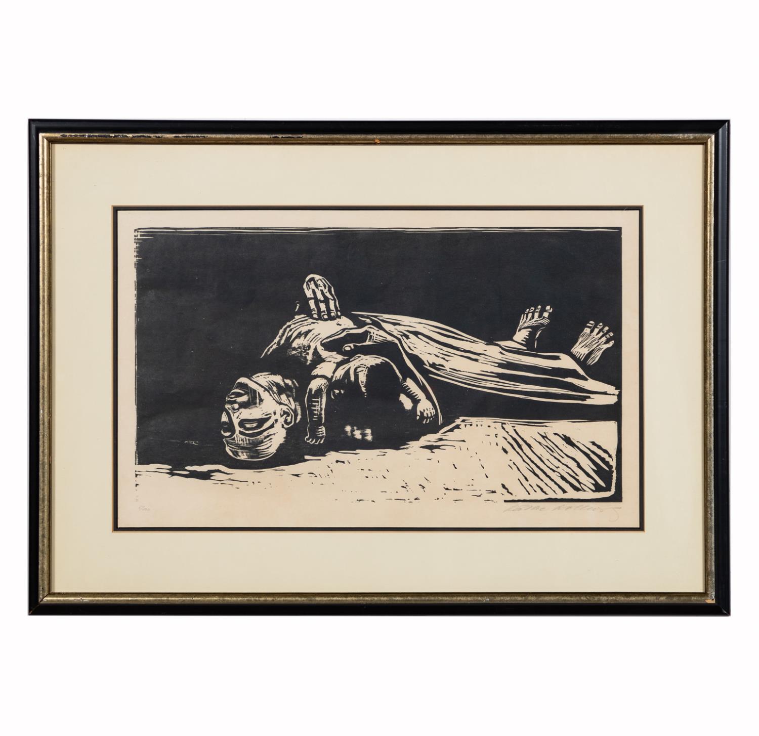 KATHE KOLLWITZ, "DIE WITWE II"