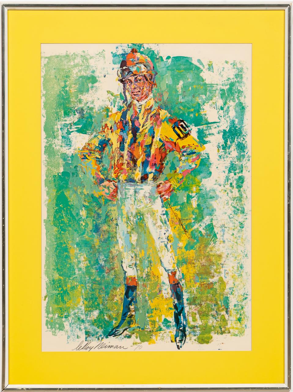 LEROY NEIMAN, EQUESTRIAN PRINT,