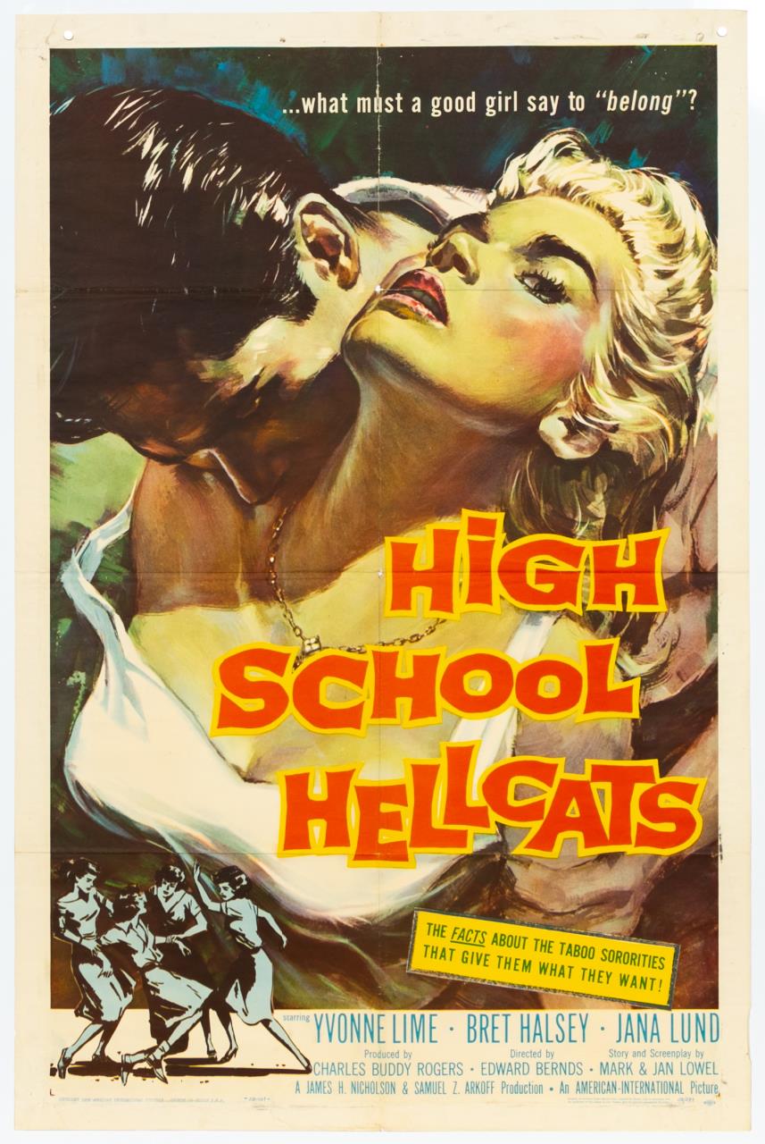  HIGH SCHOOL HELLCATS 1958 ORIGINAL 35d78c