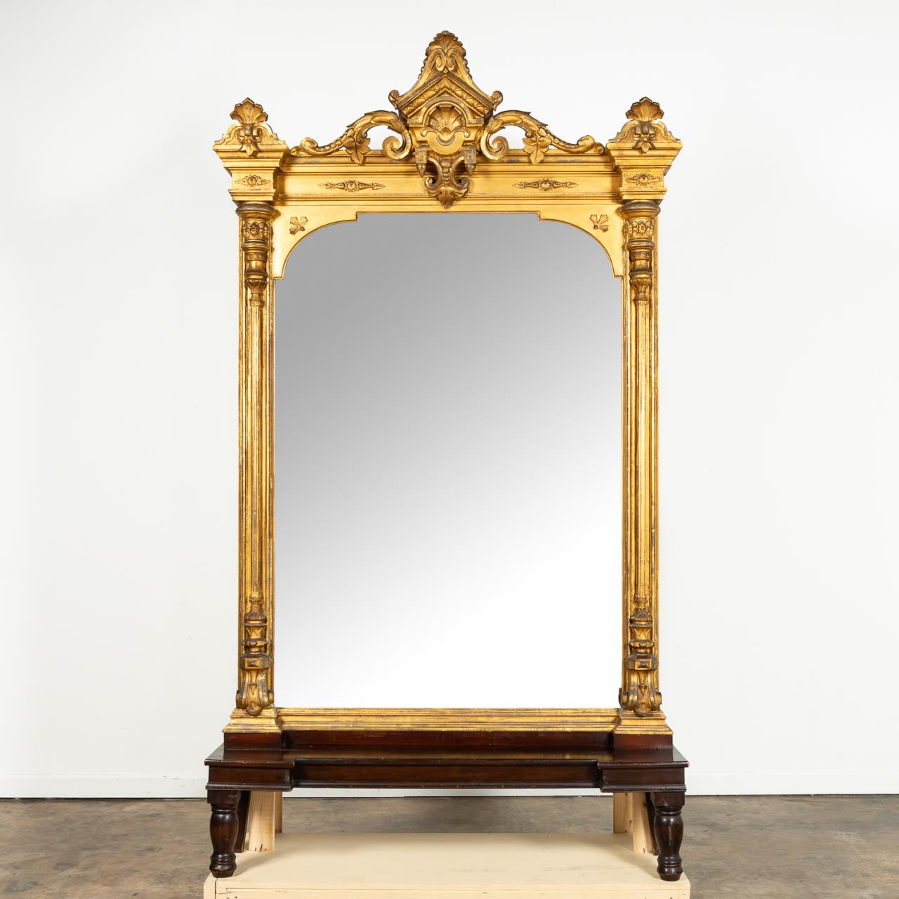 19TH C RENAISSANCE REVIVAL GILTWOOD 35d8e9